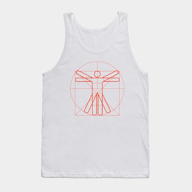 MAN Tank Top by Skatee